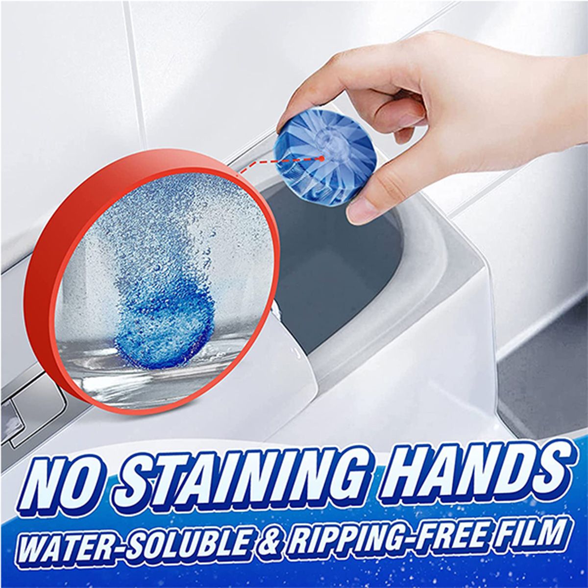 Automatic Toilet Bowl Cleaner & Deodorizing Tablets - product view 3