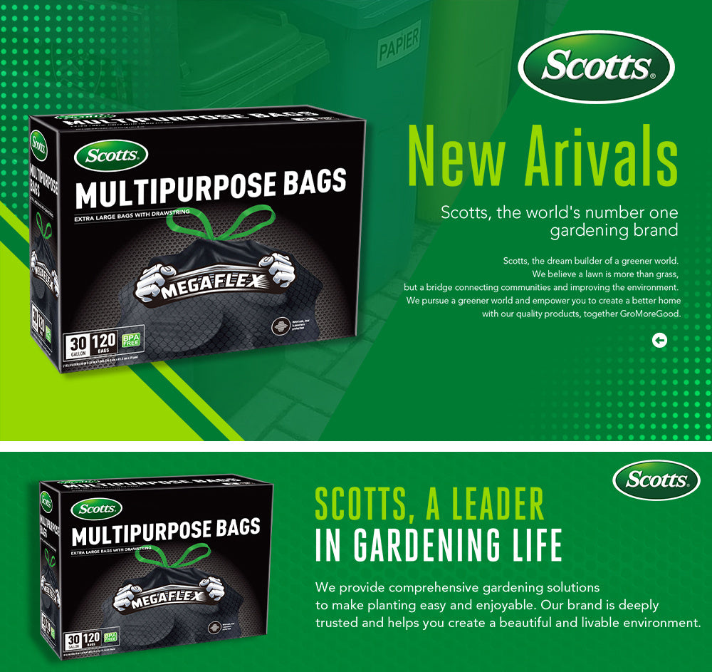 Scotts 120-Count 30-Gallon Heavy-Duty Garbage Bags - product view 6