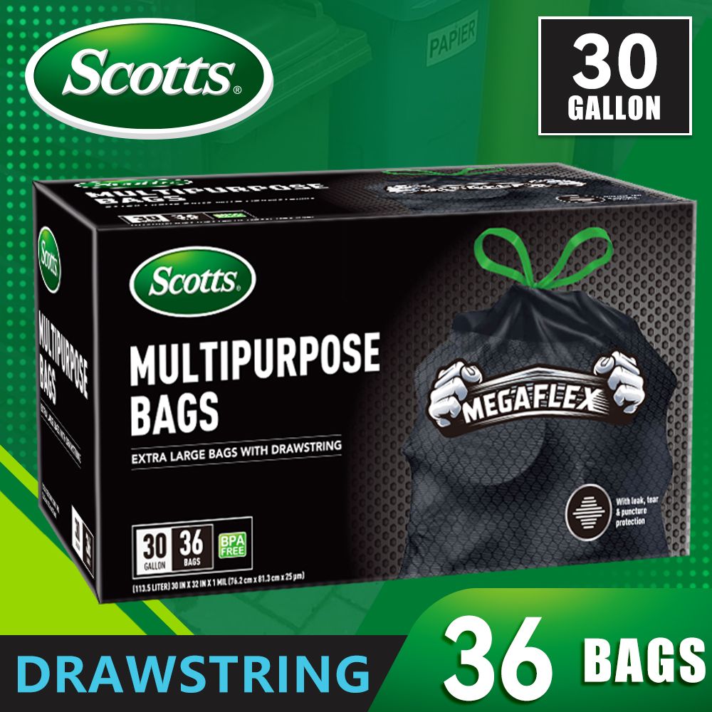 Scotts 36-Count 30-Gallon Heavy-Duty Garbage Bags - product view 2
