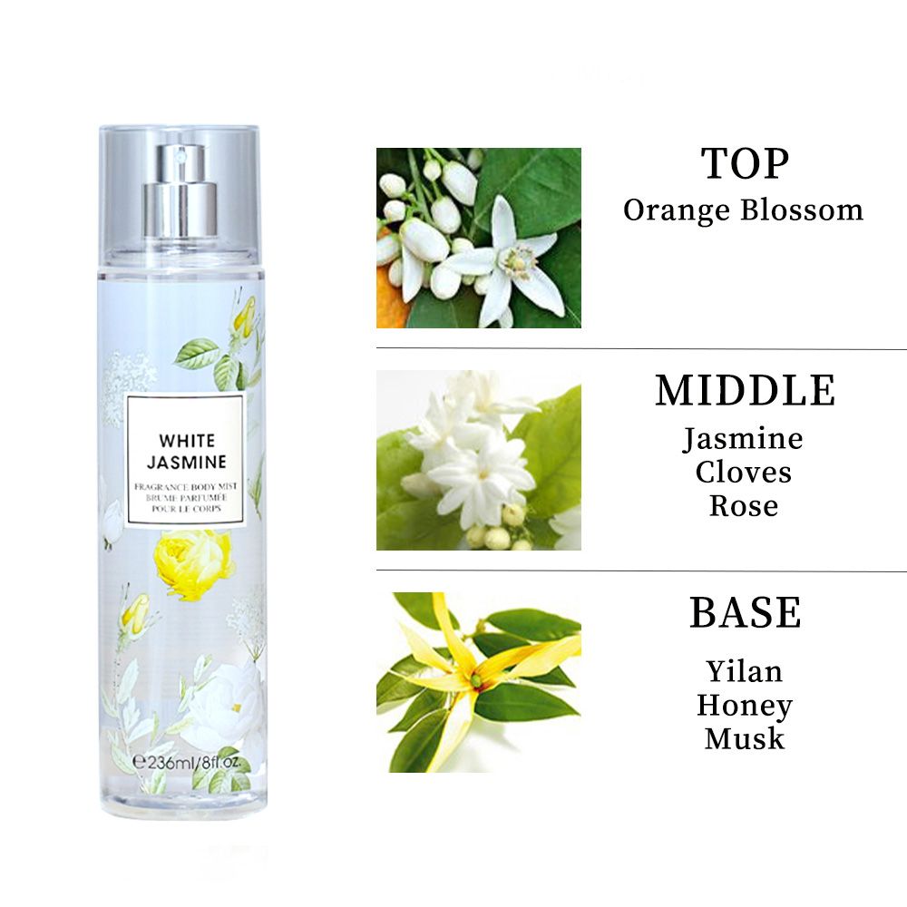 Women's Floral Hair & Body Fragrance Mist, 8 fl oz - product view 2