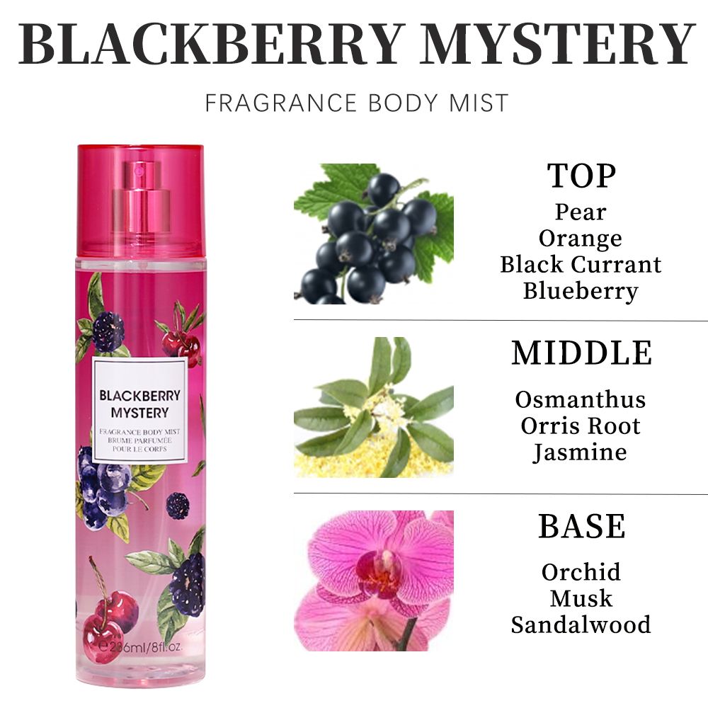Women's Floral Hair & Body Fragrance Mist, 8 fl oz