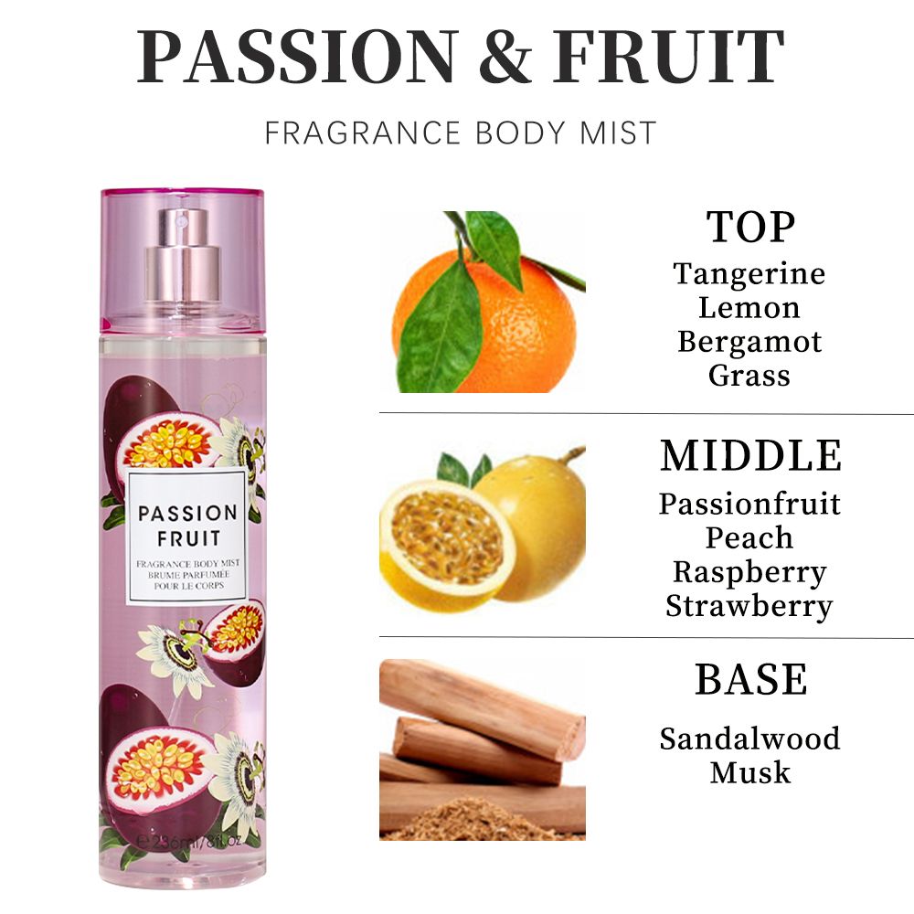 Women's Floral Hair & Body Fragrance Mist, 8 fl oz - product view 2