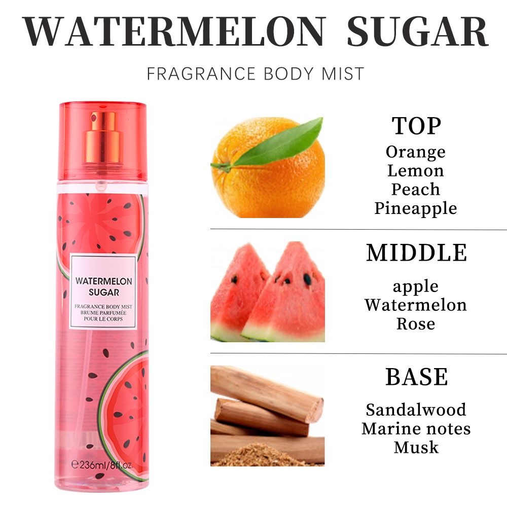 Women's Floral Hair & Body Fragrance Mist, 8 fl oz - product view 2