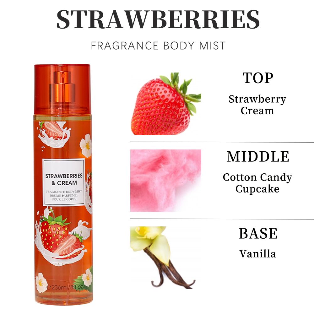 Women's Floral Hair & Body Fragrance Mist, 8 fl oz