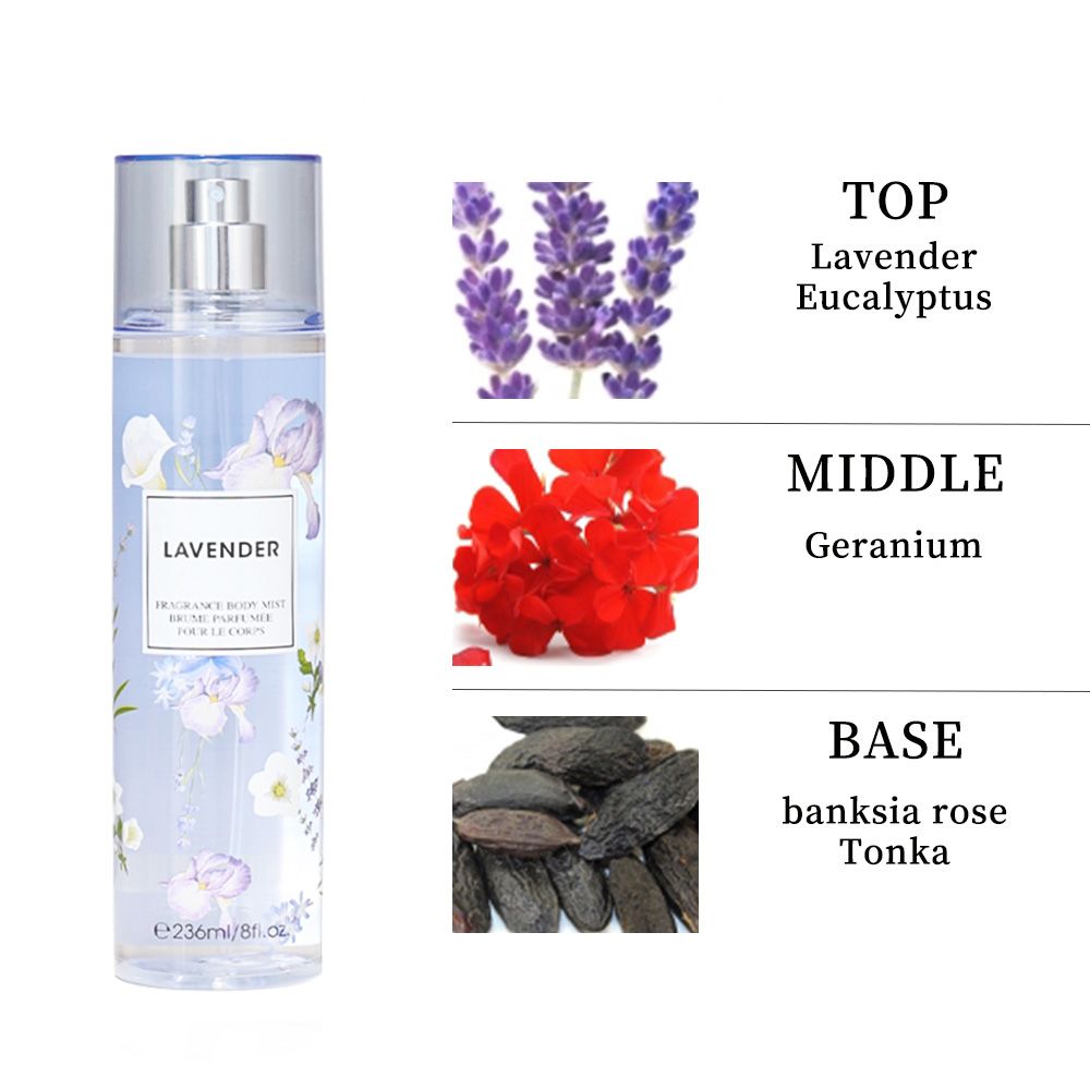 Women's Floral Hair & Body Fragrance Mist, 8 fl oz - product view 19