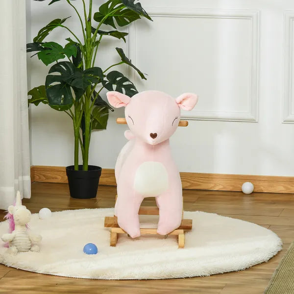 Deer Animal Rocking Horse Plush Toy, for Kids 36-72 Months with Realistic Sounds, Child Rocker - product image 8