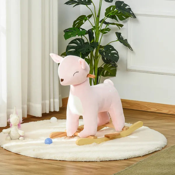 Deer Animal Rocking Horse Plush Toy, for Kids 36-72 Months with Realistic Sounds, Child Rocker - product image 10