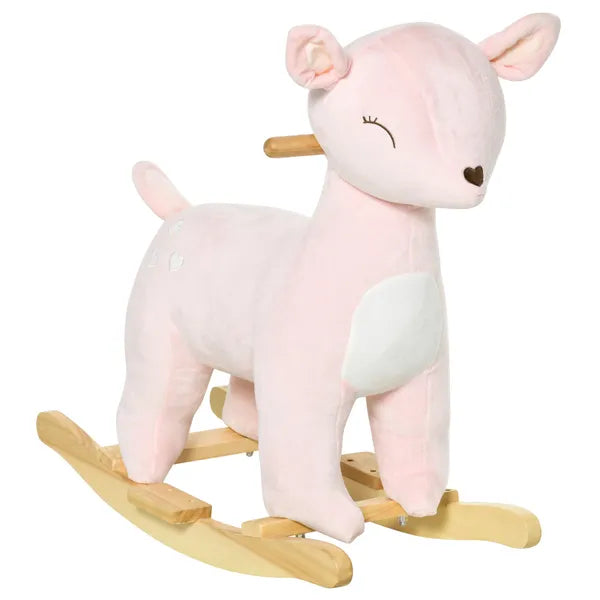 Deer Animal Rocking Horse Plush Toy, for Kids 36-72 Months with Realistic Sounds, Child Rocker - product image 1