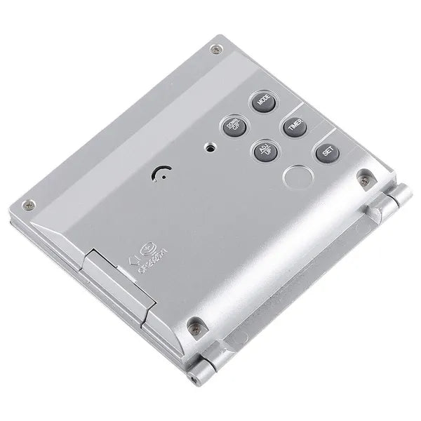 Foldable Digital Travel Alarm Clock with Temperature Display - product view 4
