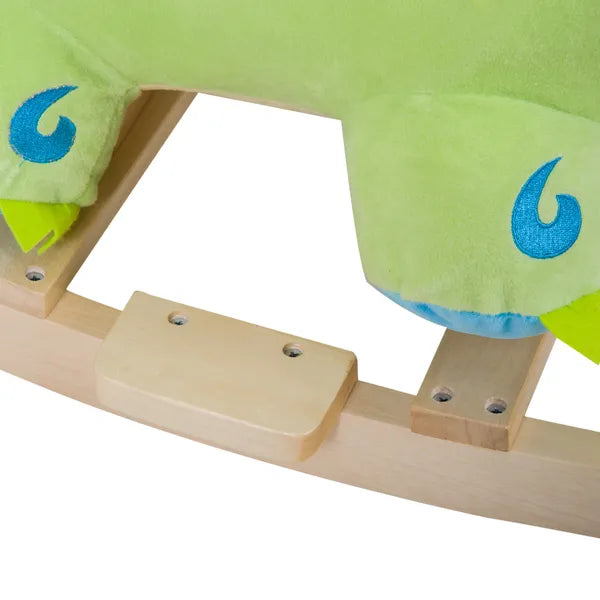 Dinosaur Rocking Horse, Plush, Realistic Sounds, Green, Adventure and Fun Ride-On Toy for Kids - product image 8