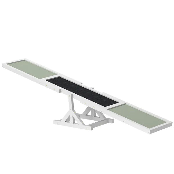 Dog Agility Equipment Wooden Seesaw White for Training and Exercise - product image 11