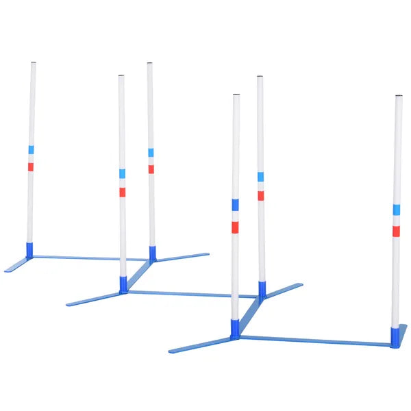 PawHut Dog Weave Pole Set, Agility Starter Kit for Outdoor Exercise Training - product image 1