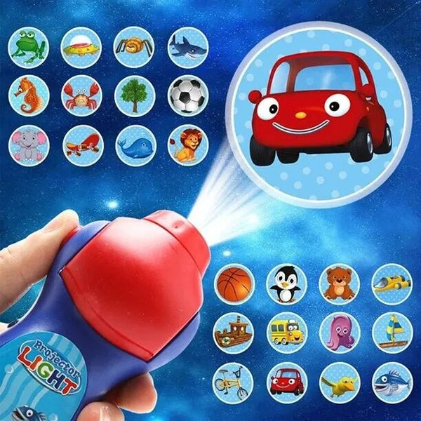 Kids Animal Slide Projector Flashlight Educational Learning Toy - product view 2