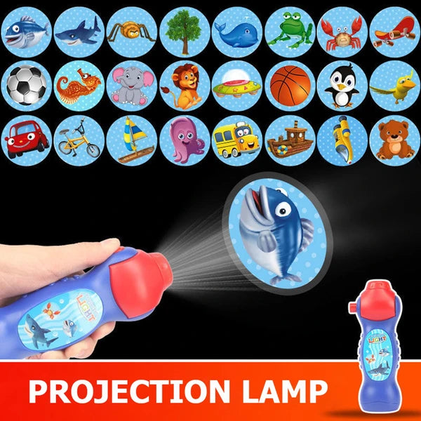 Kids Animal Slide Projector Flashlight Educational Learning Toy - product view 8
