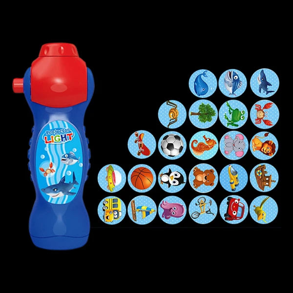 Kids Animal Slide Projector Flashlight Educational Learning Toy - product view 9