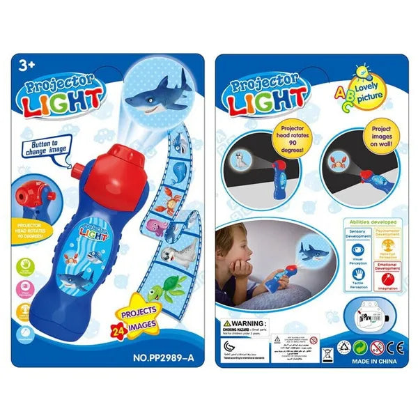 Kids Animal Slide Projector Flashlight Educational Learning Toy - product view 15