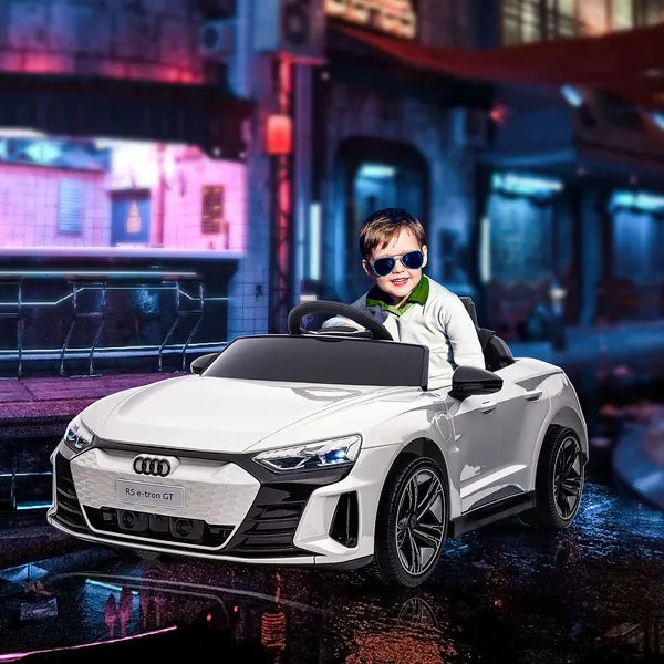 Electric Car for Kids 37-60 Months | 12V Ride-on Toy with Remote Control, Suspension, Horn Honking, Sleek White - product image 10