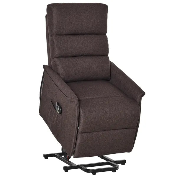 Power Lift Recliner Chair with Heat and Vibration Massage, Brown - product image 1
