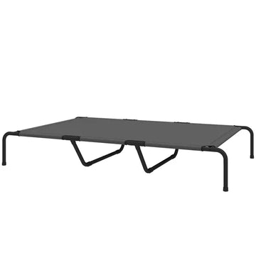 PawHut Elevated Dog Bed for Large Breeds Gray 60"L - product image 1