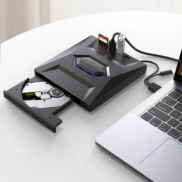 USB 3.0 External CD DVD Drive Writer Burner for Windows PC and Laptop - product view 4