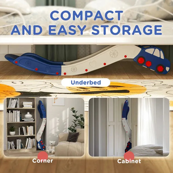 Extra Length Toddler Slide for Bed, Sofa, Easy to Assemble, Blue - product image 6