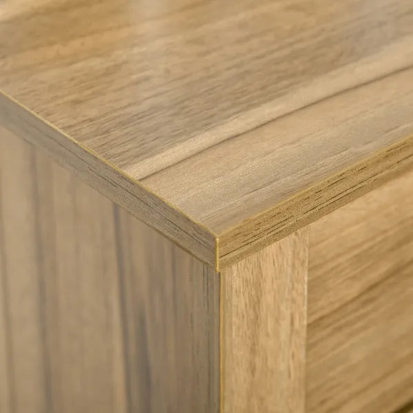 Farmhouse Buffet Cabinet Barn Door Style Sideboard for Kitchen Living Room Entryway Natural Wood Effect - product image 8