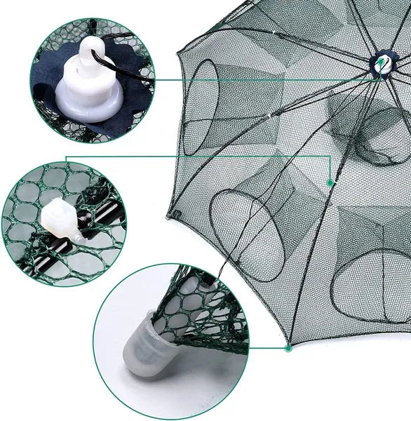 Foldable Fishing Bait Trap Net for Crab Crawdad Shrimp Minnow and Fish - product view 8