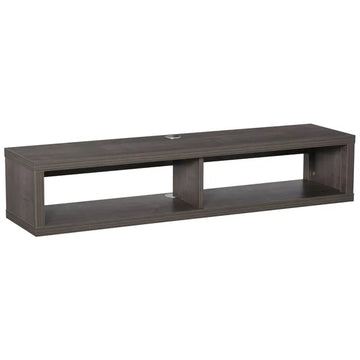 Floating TV Stand Wall Mounted Media Console Storage Shelf Dark Grey for Living Room Home Office - product image 1