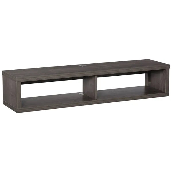 Floating TV Stand Wall Mounted Media Console Storage Shelf Dark Grey for Living Room Home Office - product image 1