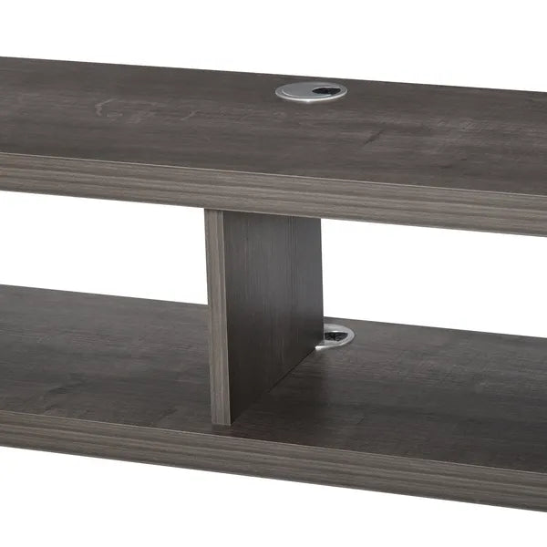 Floating TV Stand Wall Mounted Media Console Storage Shelf Dark Grey for Living Room Home Office - product image 8