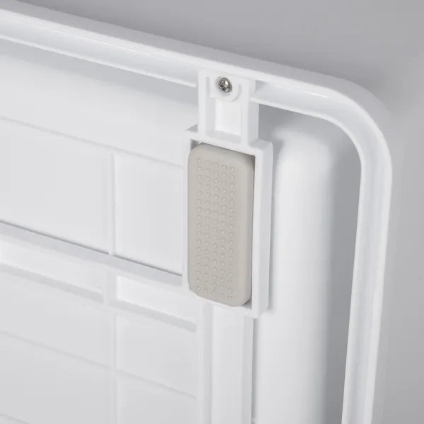 Fully Enclosed Cat Litter Box, Front Entry, Top Exit, Easy Clean, Gray - product image 8