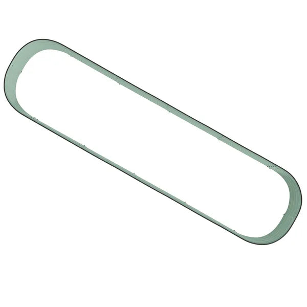 Green Galvanized Garden Bed 8' Metal Planter Box DIY Stock Tank Safety Edging for Herbs Vegetables - product image 9