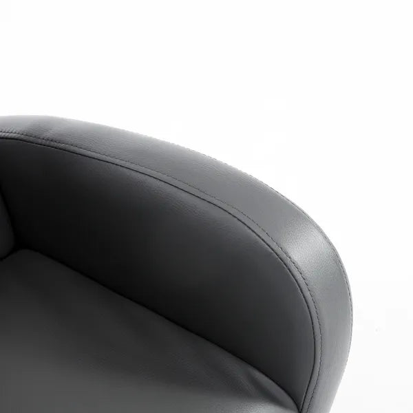 Grey Toddler Rocking Chair with Pocket PU Leather Kids Rocker for Nursery Playroom Durable Armchair - product image 8