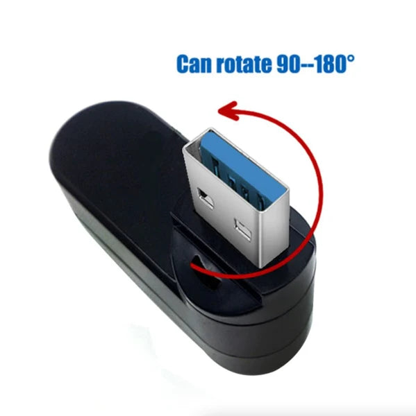 3 Port USB 3.0 Hub Splitter Adapter for Desktop PC Laptop and Mac - product view 12