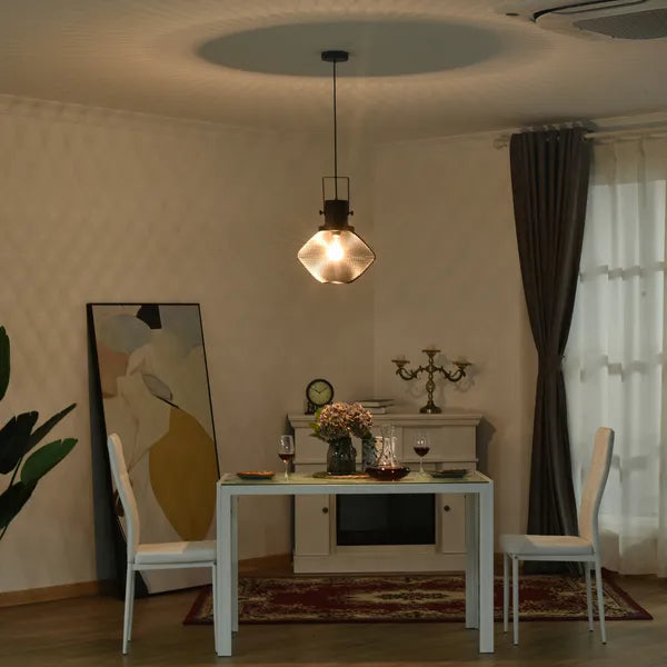 Industrial Pendant Light Fixtures with Adjustable Hanging Chain, Black - product image 10
