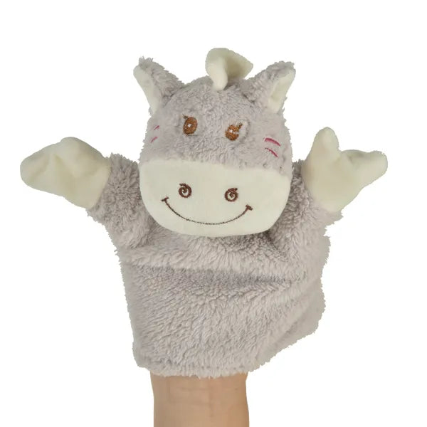 Qaba Interactive Kids Rocking Horse Toy, Gray with Cradlesong and Hand Puppet, for 18-36 Months - product image 9