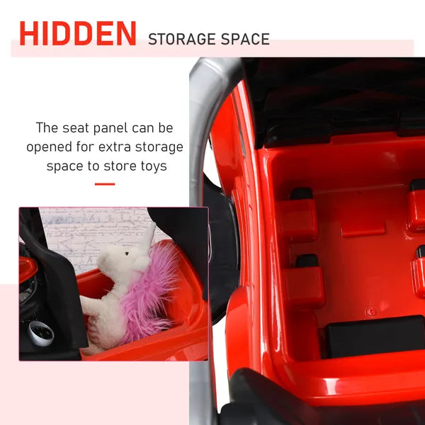Kids 3 in 1 Push Car Ride-On Stroller Sliding Walking Toy with Horn Music Light Secure Bar for Boys Girls 1-3 Years Old Red - product image 7