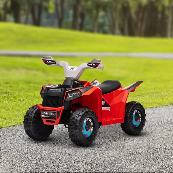 Kids ATV 6V Ride-On Four-Wheeler with Forward Reverse Red Durable Wheels for Toddlers 18-36 Months - product image 10