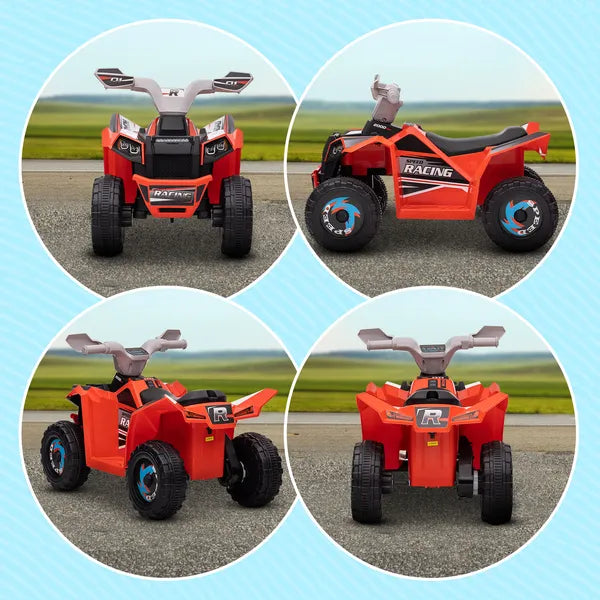 Kids ATV 6V Ride-On Four-Wheeler with Forward Reverse Red Durable Wheels for Toddlers 18-36 Months - product image 7