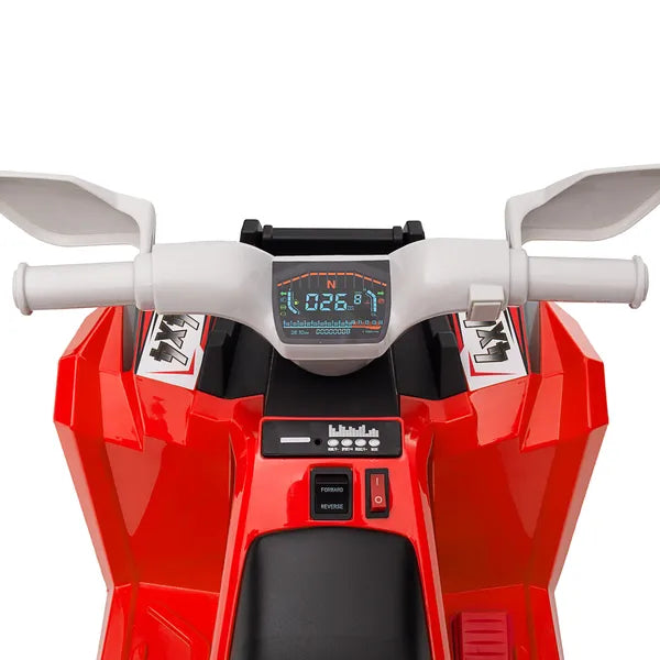 Kids ATV 6V Ride-On Four-Wheeler with Forward Reverse Red Durable Wheels for Toddlers 18-36 Months - product image 9