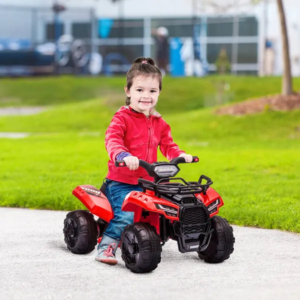 Kids 6V ATV Ride-On Car with Forward and Reverse Red for Ages 18-36 Months - product image 2
