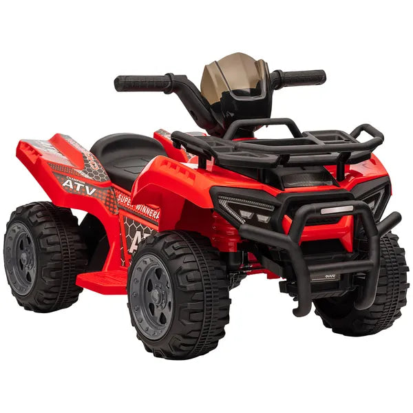 Kids 6V ATV Ride-On Car with Forward and Reverse Red for Ages 18-36 Months - product image 1