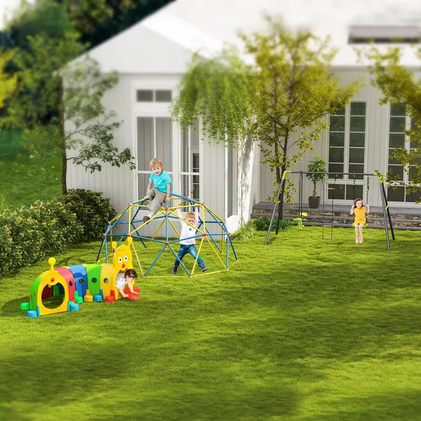 6 Section Kids Caterpillar Crawl Tunnel Playset for Ages 3 to 6 - product image 9