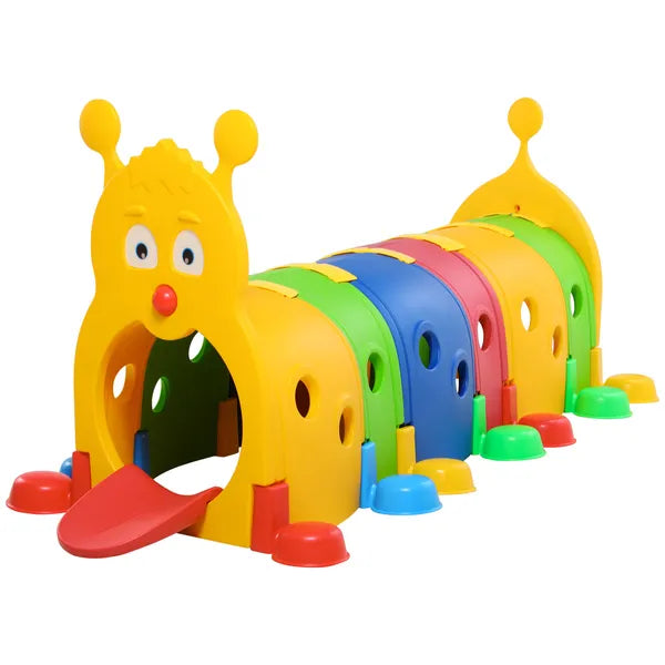 6 Section Kids Caterpillar Crawl Tunnel Playset for Ages 3 to 6 - product image 11