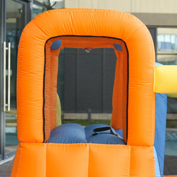 Outsunny Kids Inflatable Water Slide 5-in-1 Bounce House Water Park Jumping Castle with Water Pool, Slide, Climbing Walls and 450W Air Blower - product image 13