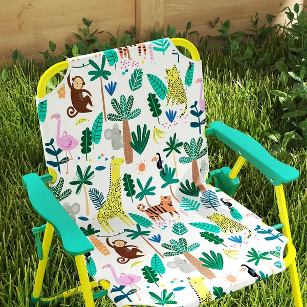 Kids Picnic Table, Kids Table and Chair Set with 2 Folding Chairs and Umbrella for Backyard, Garden, Patio, Green - product image 9