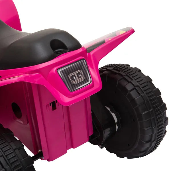 Aosom Kids Ride-On ATV 6V Four Wheeler Battery Operated Car with Forward Reverse Switch for Toddlers Pink - product image 9