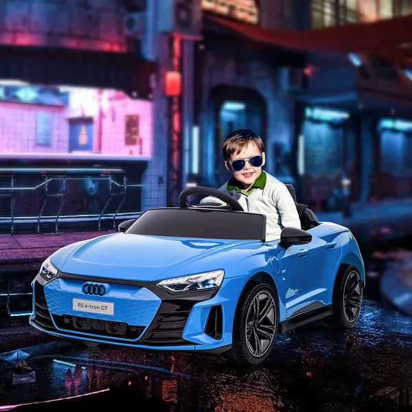 Kids 12V Electric Ride-On Car with Remote Control and Suspension Blue for Ages 3-5 - product image 10