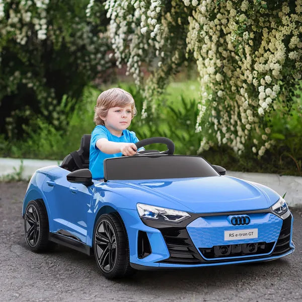 Kids 12V Electric Ride-On Car with Remote Control and Suspension Blue for Ages 3-5 - product image 2