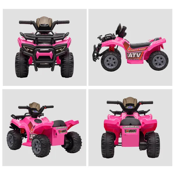 Kids Ride On Motorcycle 6V Battery Powered with Real Working Headlights for Toddlers 18-36 Months Pink - product image 8